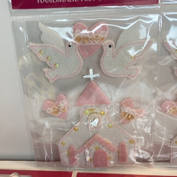 Mark Richards Scrapbook Stickers Card Making Wedding Dove Heart Church Crafts - Picture 2 of 13